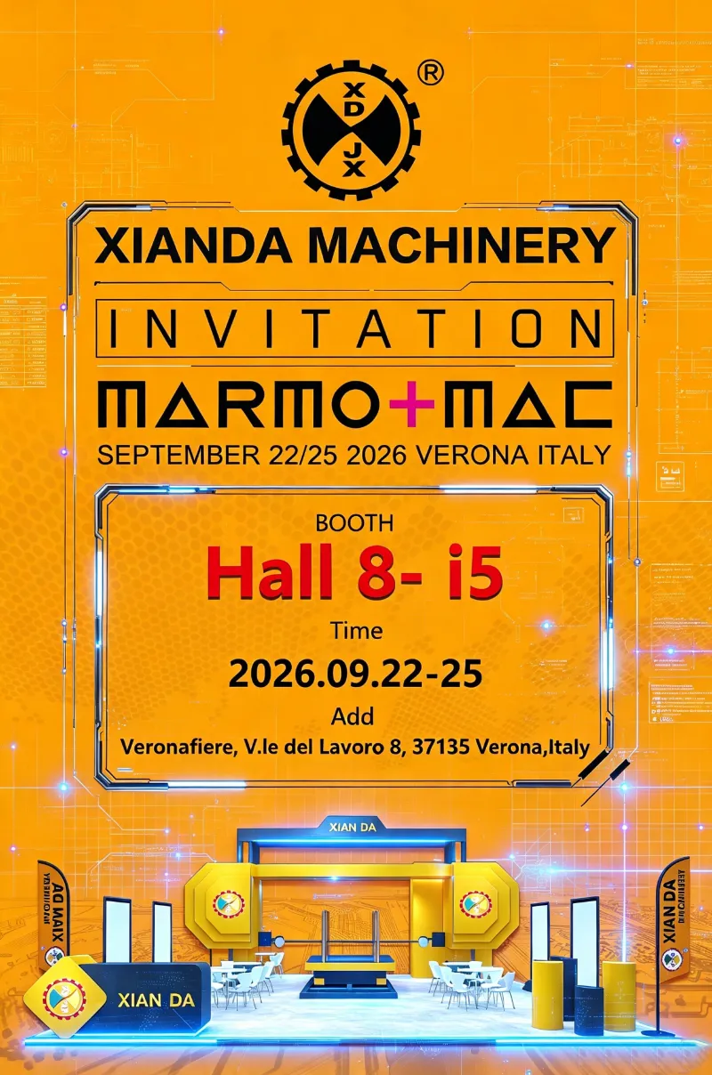XIANDA MACHINERY na Marmomac 2026